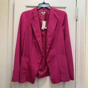 NWT Worthington Hot Pink Blazer